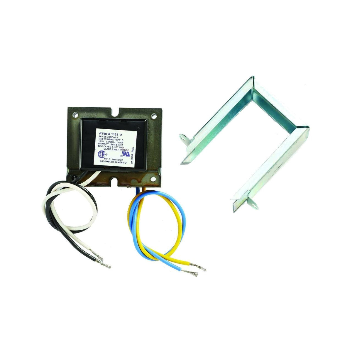 Resideo AT40A1139/U Transformer, 240 V, Dual Foot Mount for Vertical or Horizontal Mounting