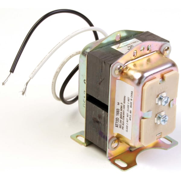 Plate mounted 120 V AC Transformer with 9 in leadwires