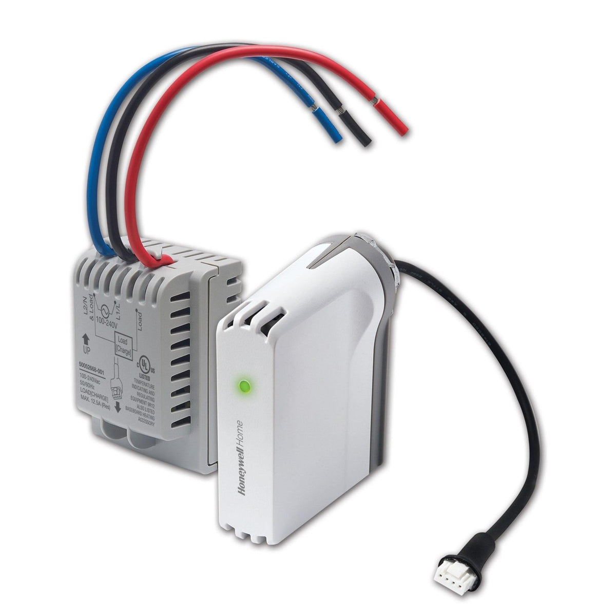 Honeywell Home ATM100-SPK/U Aube Wireless Line Voltage Equipment Interface Module, RedLINK, 100–240V