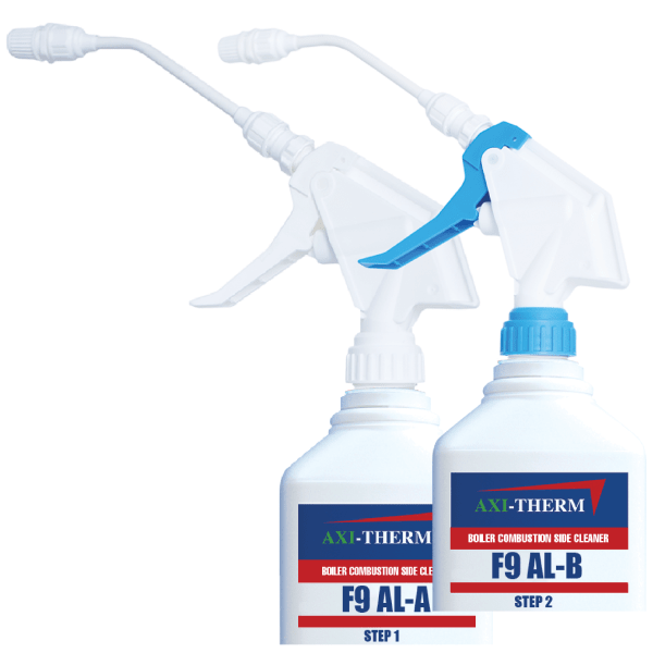 Clean F9-AL Boiler Combustion Side Cleaner For Aluminum Heat Exchangers
