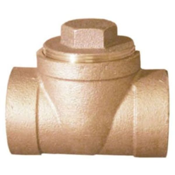 3" Copper Fittings - DWV - Test Tee w/ Plug C x C x FPT
