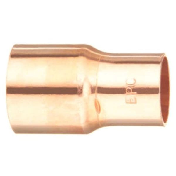 1/2" x 3/8" Copper Fittings - Cleaned & Bagged - Coupling C x C