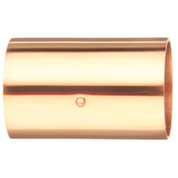 1-1/2" Copper Fittings - Cleaned & Bagged - Coupling - Dimple Stop C x C