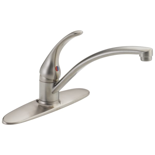 Delta Foundations® Single Handle Kitchen Faucet Stainless