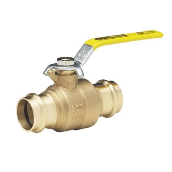 1" Low Lead Bronze Full Port Press Ball Valve