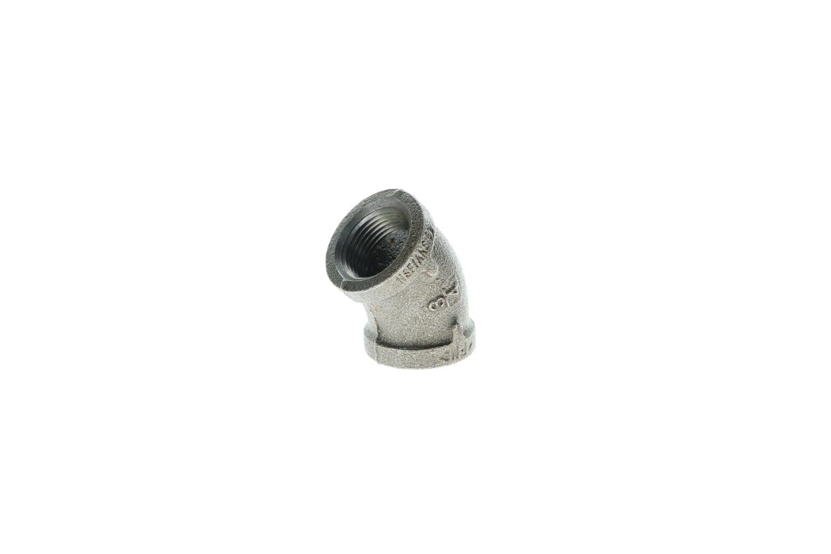 Mueller Streamline 3/4" - Galvanized Elbow - 45°