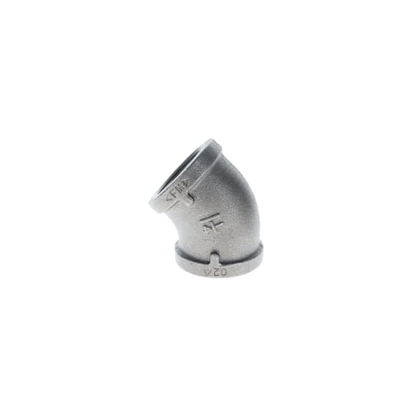 1-1/4" - Galvanized Elbow - 45°
