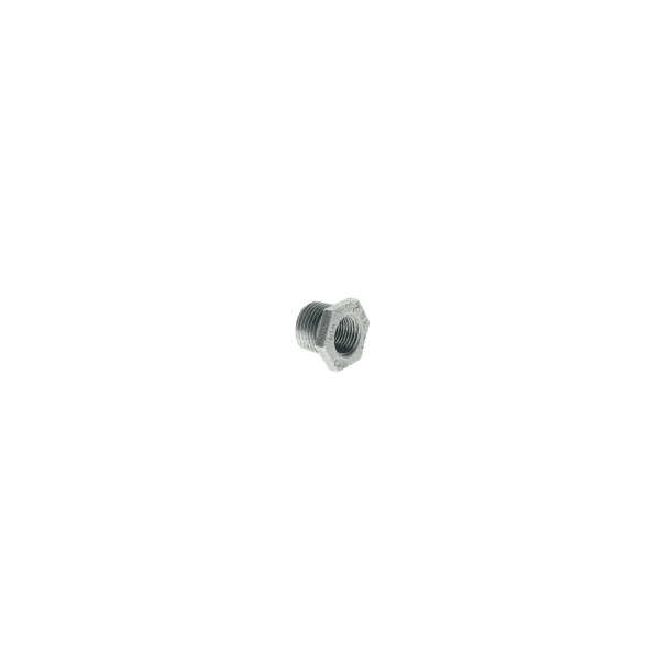 1" x 3/4" - Galvanized Bushing - MPT x FPT