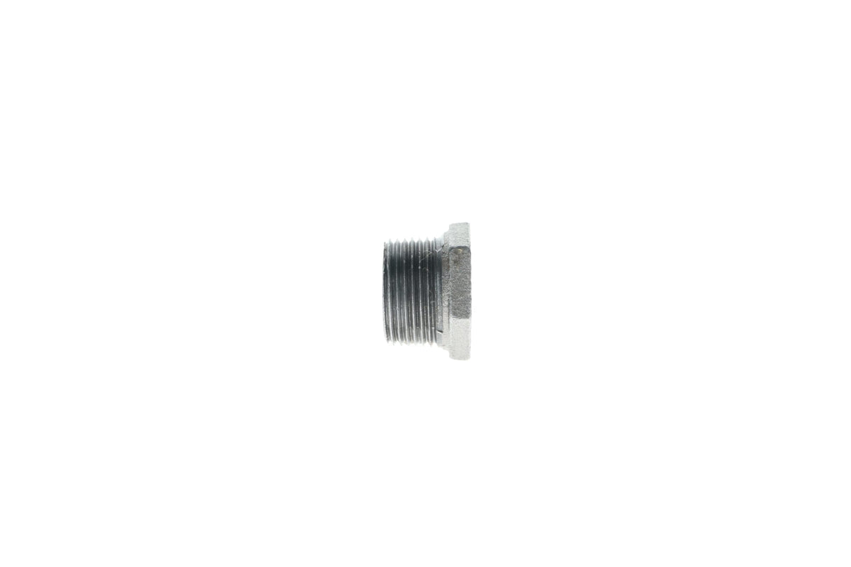 Mueller Streamline 1-1/4" x 1/2" - Galvanized Bushing - MPT x FPT