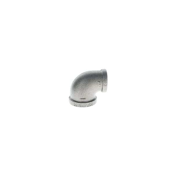 3/4" x 1/2" - Galvanized Elbow - 90°