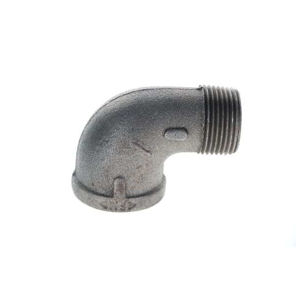 1" Black Iron Elbow - 90° (Street)