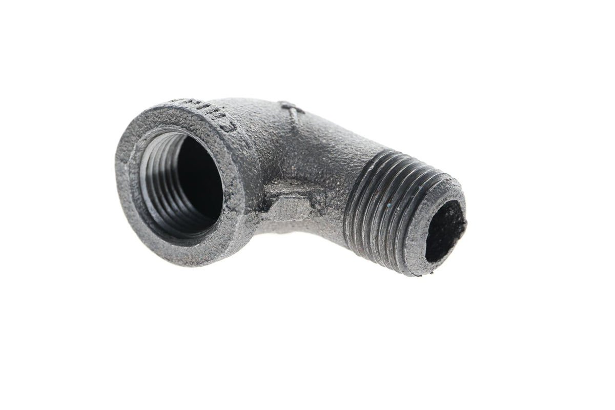 Mueller Streamline 1/4" Black Iron Elbow - 90° (Street)