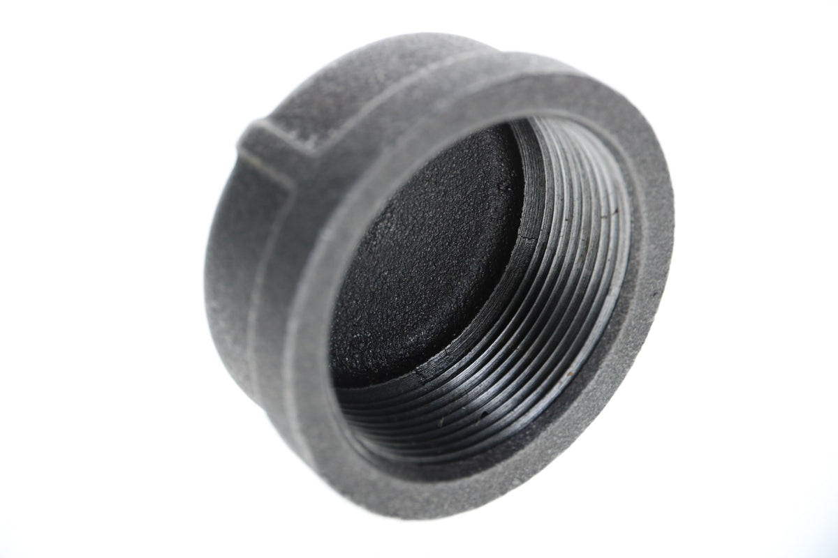 Mueller Streamline 2-1/2" Black Iron Cap