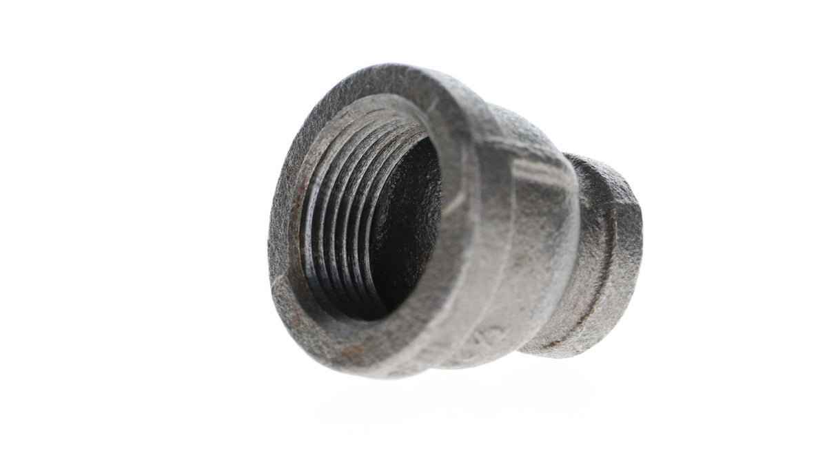 Mueller Streamline 1" x 1/2" Black Iron Coupling