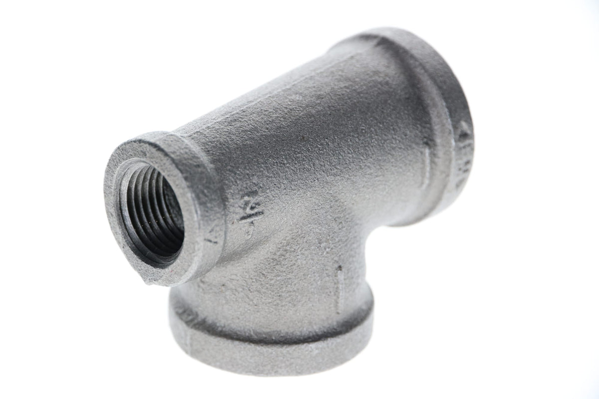 Mueller Streamline 1" x 1/2" x 1" Black Iron Tee