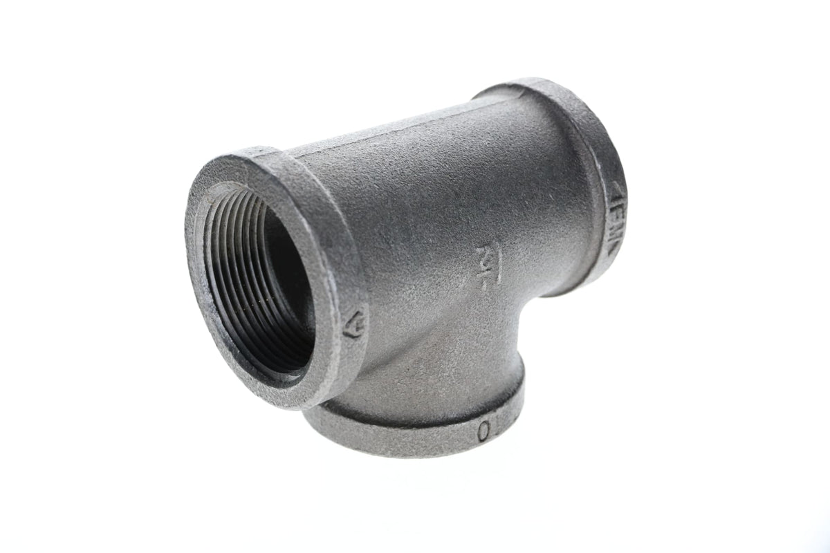 Mueller Streamline 1-1/2" Black Iron Tee