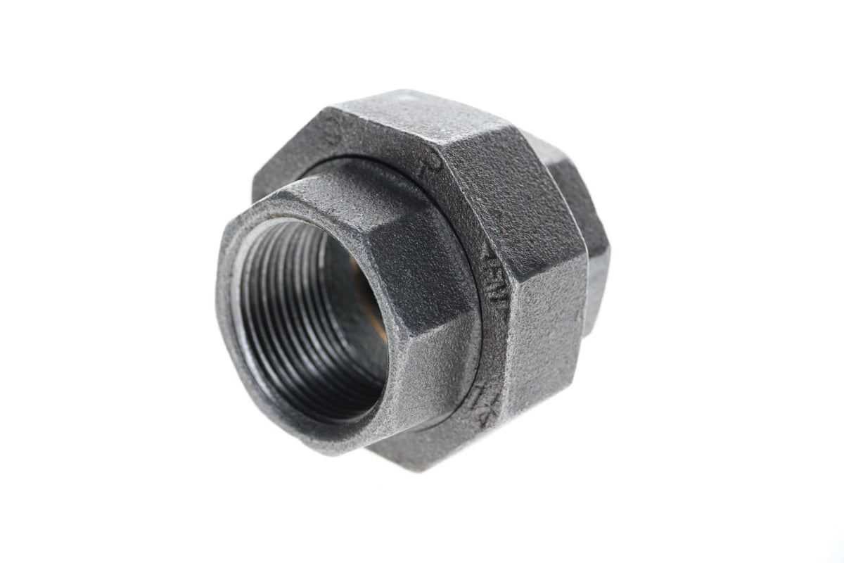 Mueller Streamline 1" Black Iron Union