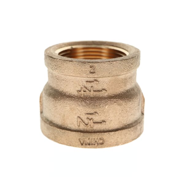 1-1/2" x 1-1/4" - Brass Reducing Coupling