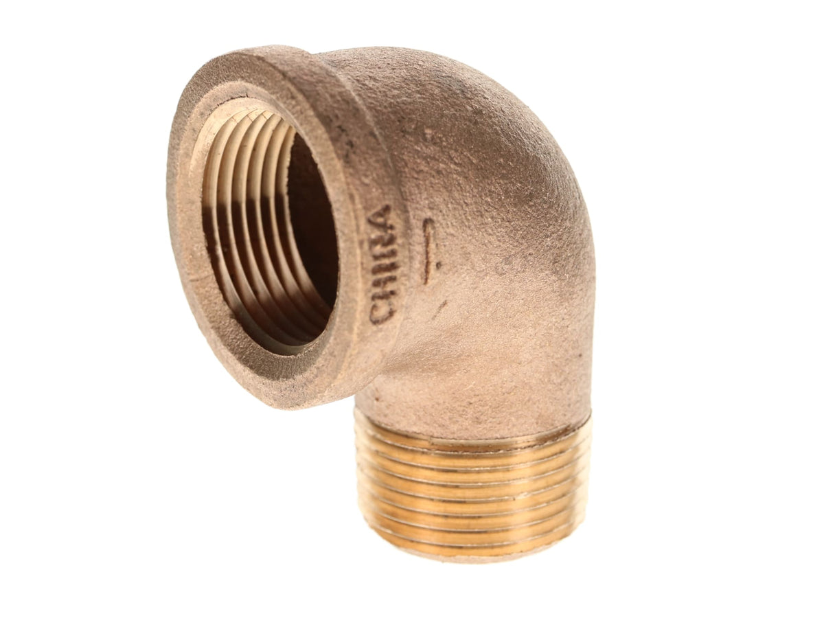 Legend Valve 1" - Brass Elbow - 90° (Street) - FIP x MIP