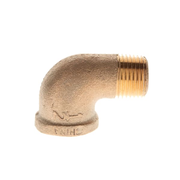 1/2" - Brass Elbow - 90° (Street) - FIP x MIP