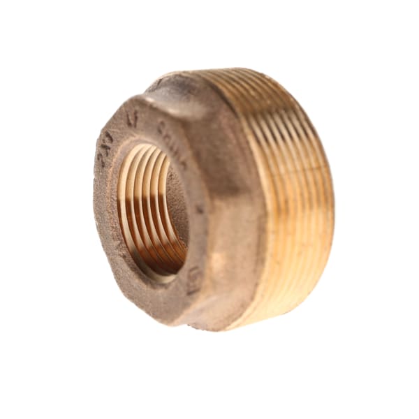 2" x 1" - Brass Bushing - FIP x MIP