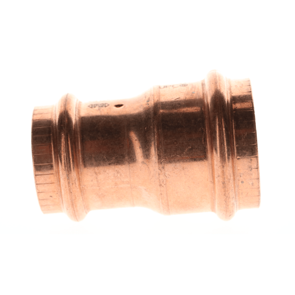 1-1/4" x 1" Copper Press Fittings - Coupling P x P