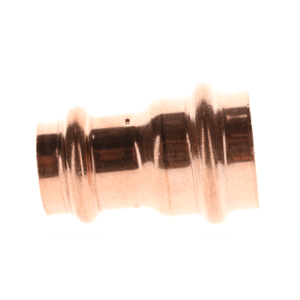 1-1/4" x 3/4" Copper Press Fittings - Coupling P x P