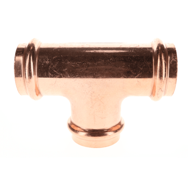 1-1/2" Copper Press Fittings - Tee P x P x P