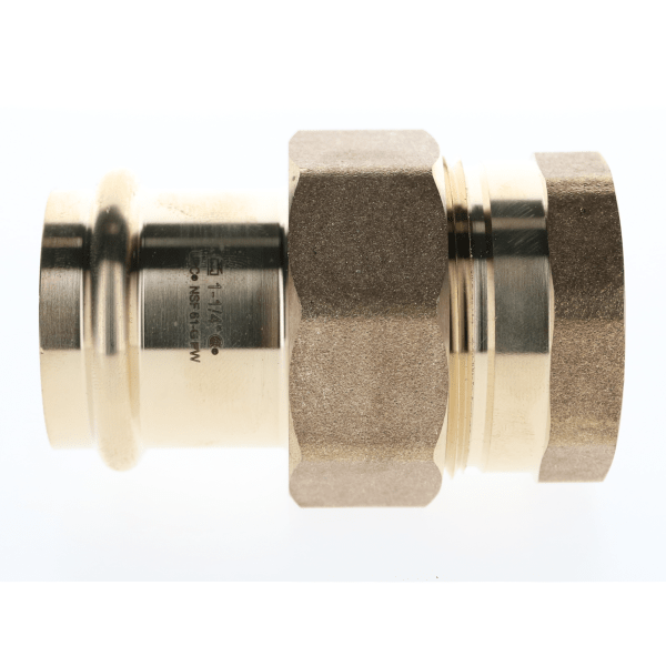 3/4" Copper Press Fittings - Union PxF P x FPT