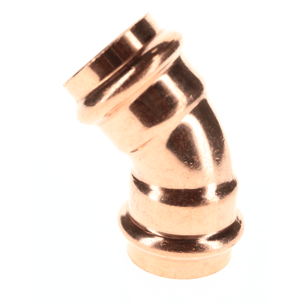 1-1/4" Copper Press Fittings - 45 Degree Elbow P x P