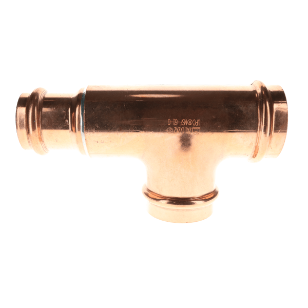 2" x 1-1/2" x 2" Copper Press Fittings - Tee P x P x P