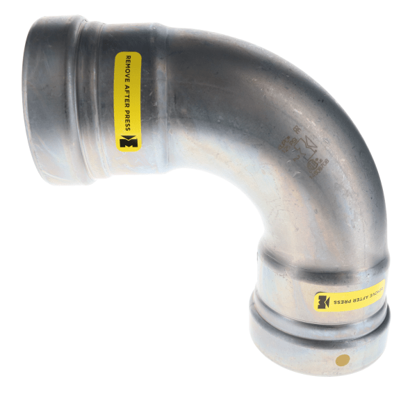 2" Carbon Steel Press Fittings - Gas - 90 Degree Elbow P x P