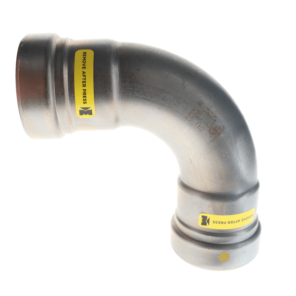 1-1/2" Carbon Steel Press Fittings - Gas - 90 Degree Elbow P x P