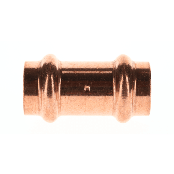 1/2" Copper Press Fittings - Coupling P x P