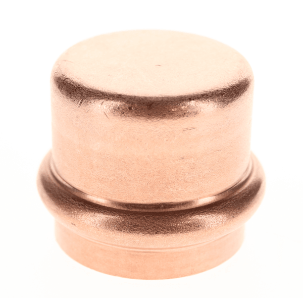 1-1/2" Copper Press Fittings - Cap P