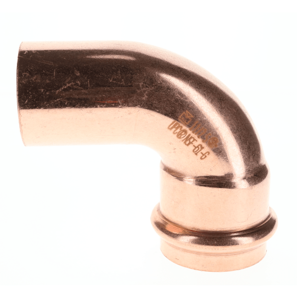 1-1/2" Copper Press Fittings - 90 Degree Street Elbow Ftg x P