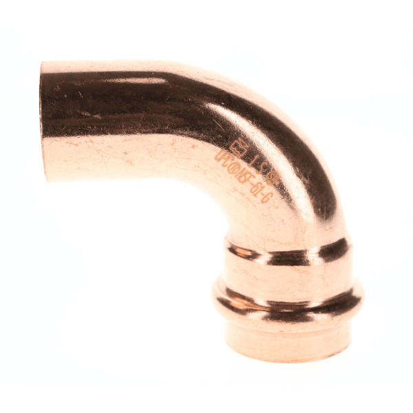 1" Copper Press Fittings - 90 Degree Street Elbow Ftg x P