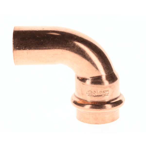 3/4" Copper Press Fittings - 90 Degree Street Elbow Ftg x P
