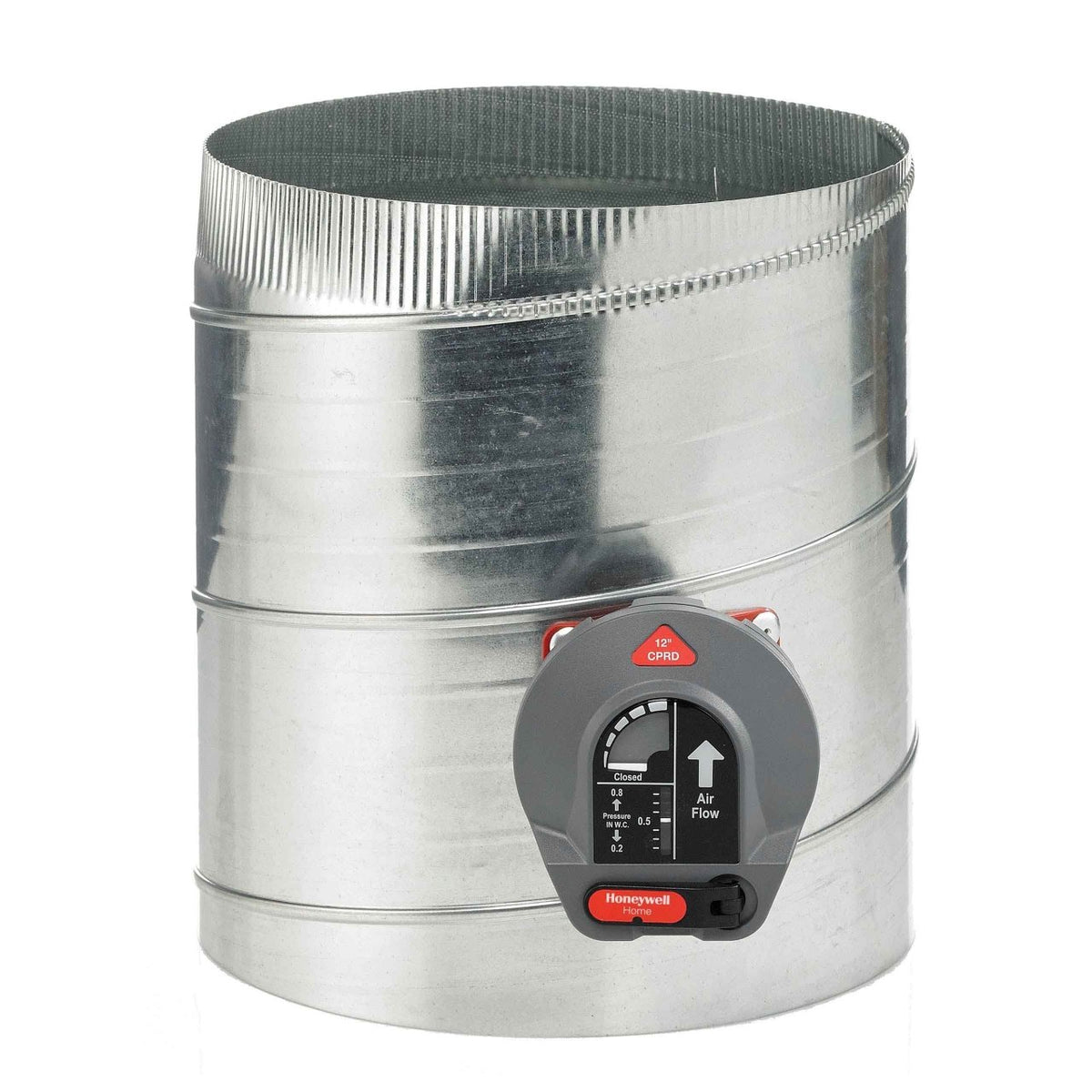 Honeywell Home CPRD12/U TrueZONE Bypass Round Damper, 12 in