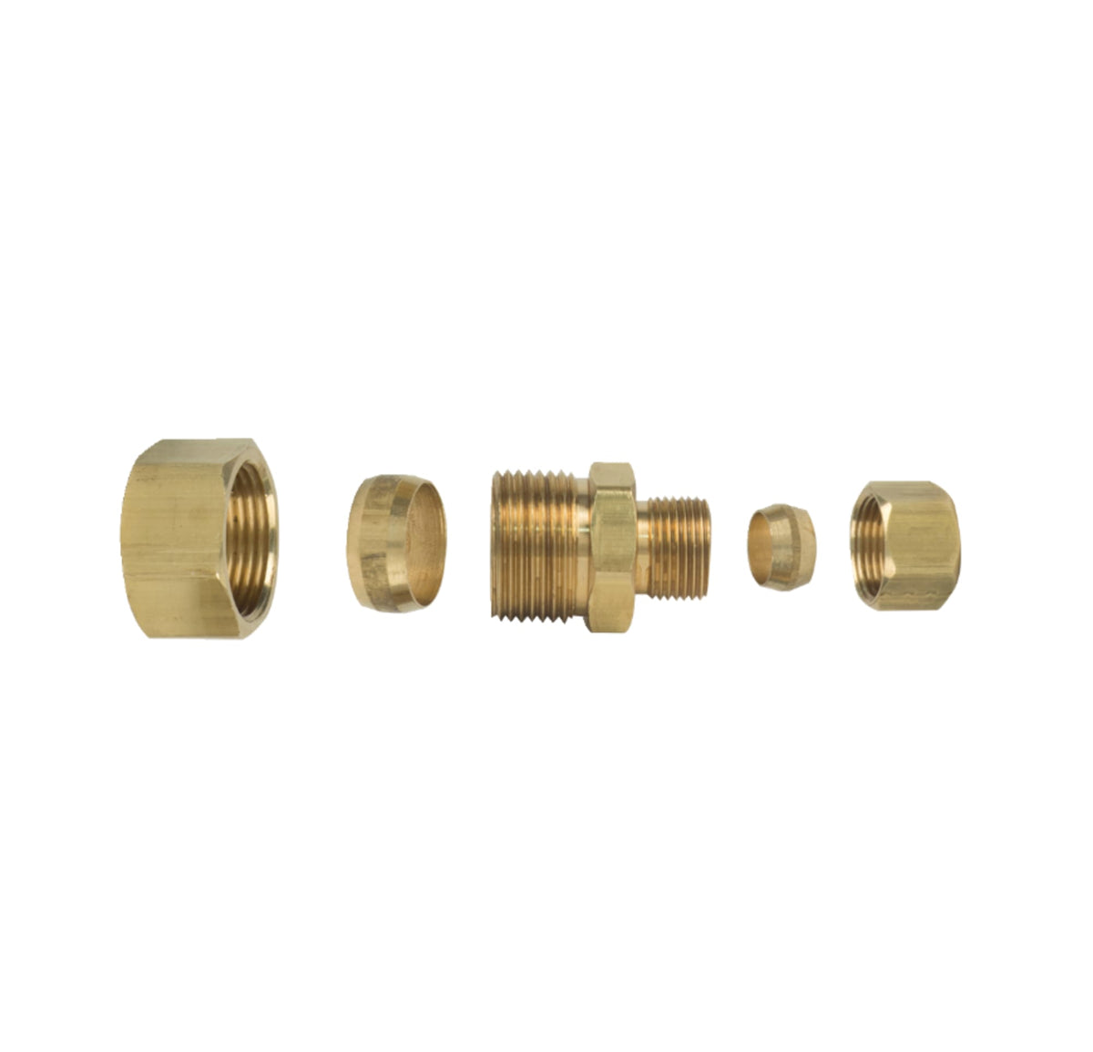 BrassCraft 1/2" x 3/8" Compression Union