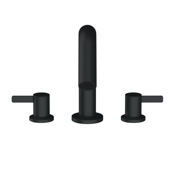 Amalfi 2H Roman Tub Trim Kit w/out Spray Satin Black