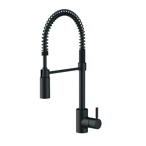The Foodie 1H Pre-Rinse Kitchen Faucet 1.75gpm Satin Black