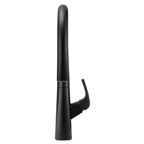 Vaughn 1H Pull-Down Kitchen Faucet w/ Snapback 1.75gpm Satin Black