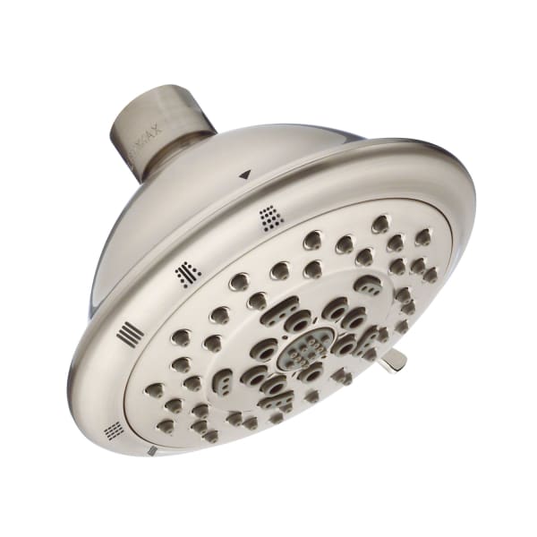 Florin 4 1/2" 5 Function Showerhead 1.75gpm Brushed Nickel