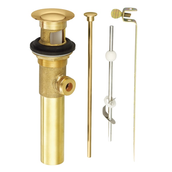 1 1/4" Metal Pop-Up Drain Assembly with Lift Chrome
