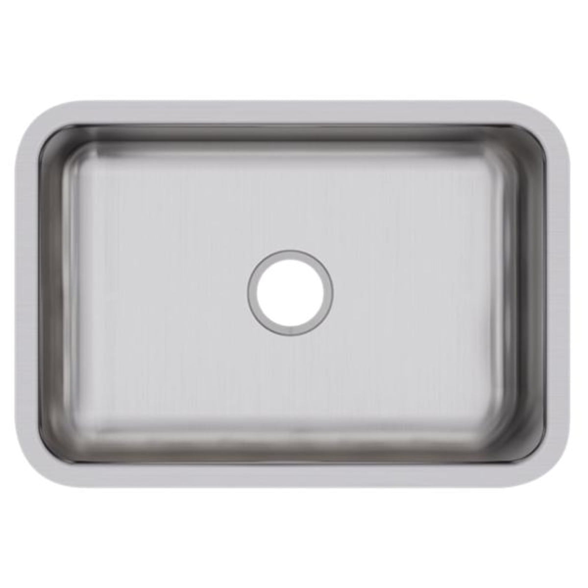 Dayton Stainless Steel 26-1/2" x 18-1/2" x 8" Single Bowl Undermount Sink