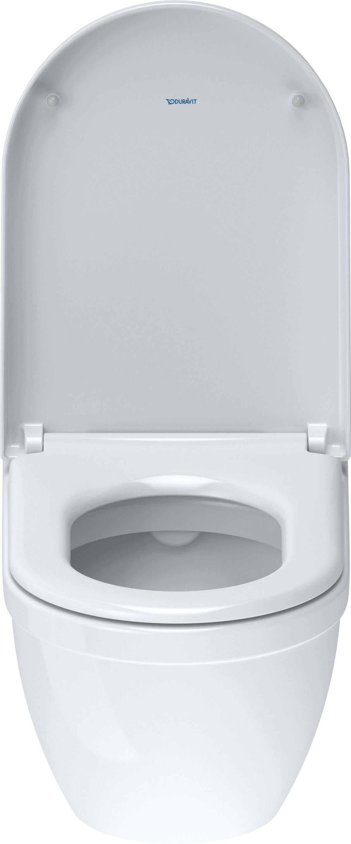 Duravit Starck 3 1.6/0.8 GPF Dual Flush ADA Compliant Elongated Wall Mounted Toilet in White - Seat, Actuator, and In-Wall Tank and Carrier Sold 2226090092