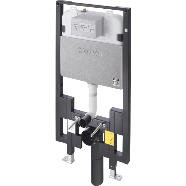 Duravit DuraSystem 1.28/0.8 GPF Dual Flush In-Wall Tank & Carrier for 2"x4" and 2"x6" Studs
