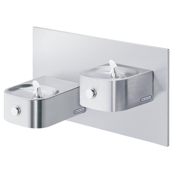 Elkay Soft Sides Bi-Level Reverse Fountain Non-Filtered Non-Refrigerated Stainless