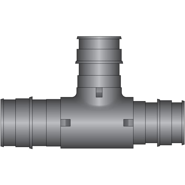 1-1/2" x 1-1/4" x 1-1/4" PEX Reducing Tee (Expansion(F1960)) - Composite
